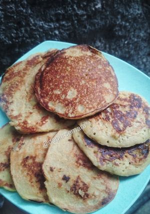 Foto resep Pancake Pisang Ambon+Mantang Madu #MPASI8bln