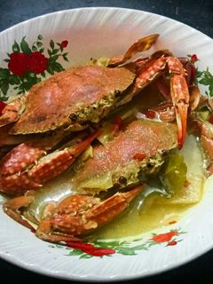 Foto resep Kare rajungan rebung