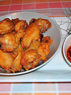 Una foto de Alitas de pollo con salsa agridulce