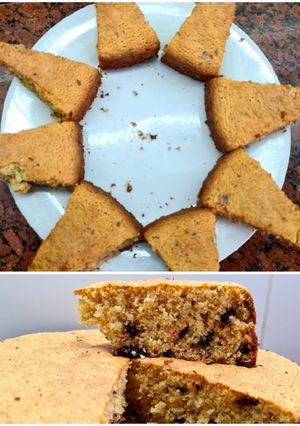Una foto de Torta de coco y chips de chocolate