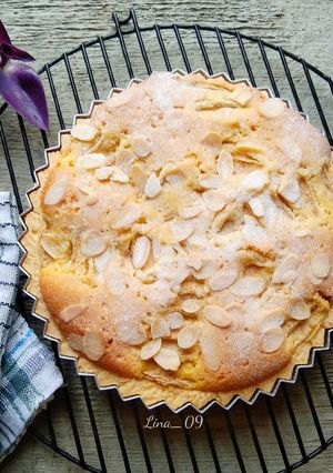 Foto resep 58. Pear Frangipane Tart (pear&almond)