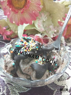 عکسی از دستور بستنی موکا 😍☕🍦🍫💖