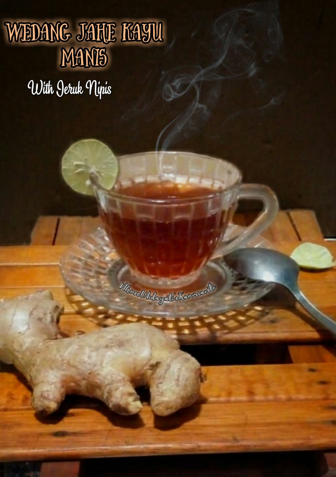 Foto resep Wedang Jahe Kayu Manis ~ With Jeruk Nipis