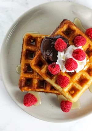 Foto resep Crispy Belgian Waffle
