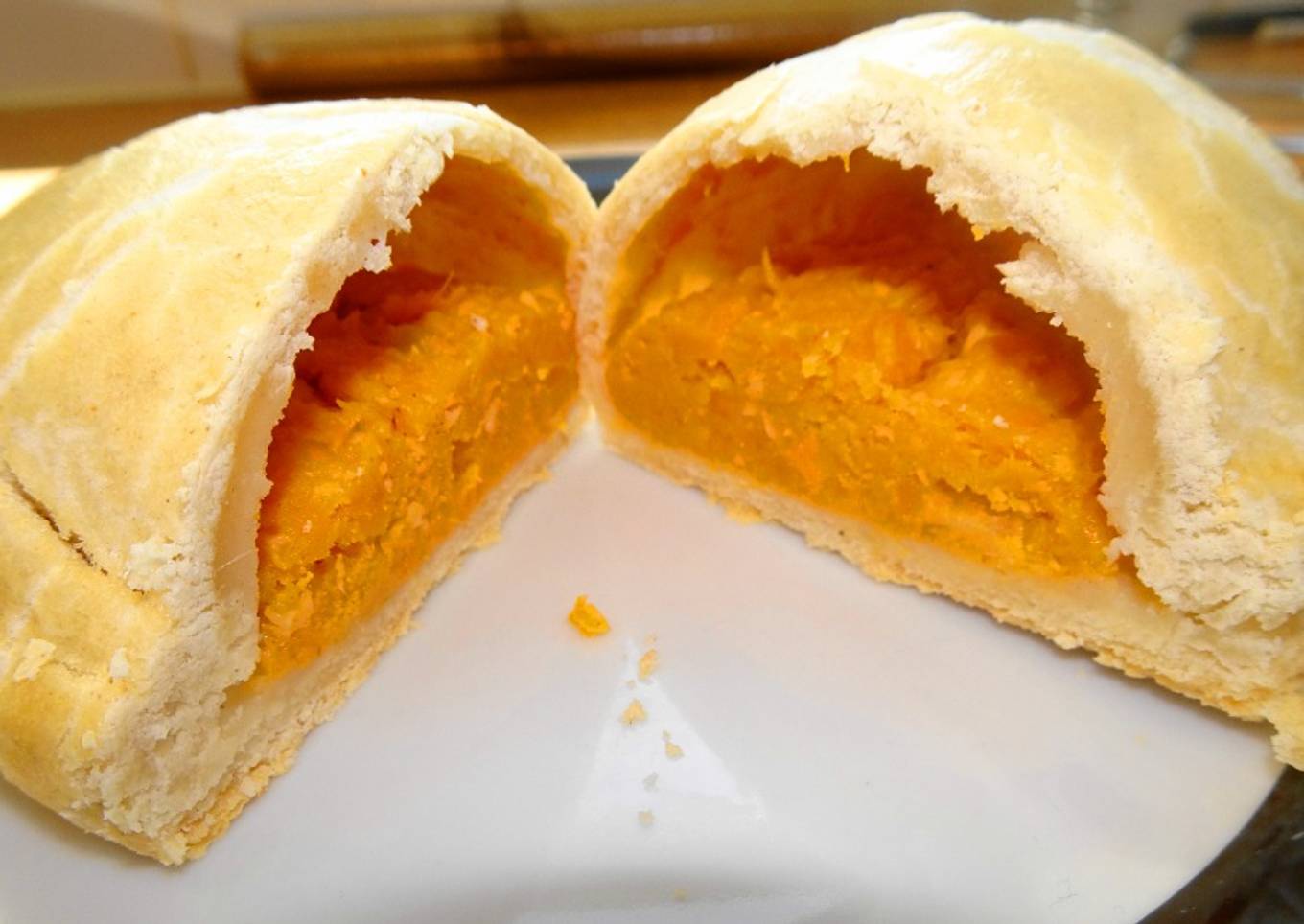 Sweet Potato, Cheese & Onion Pasties