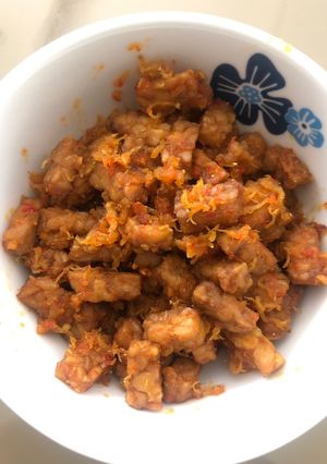 Foto resep Tempe orek teri medan
