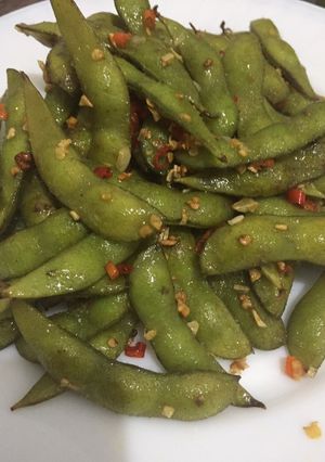 Foto resep Spicy Edamame (Cabe Garam)
