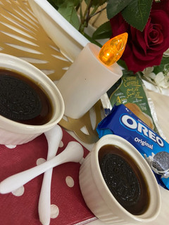 صورة لوصفة حلى كاسات الأوريو مع الكريمه 🍮