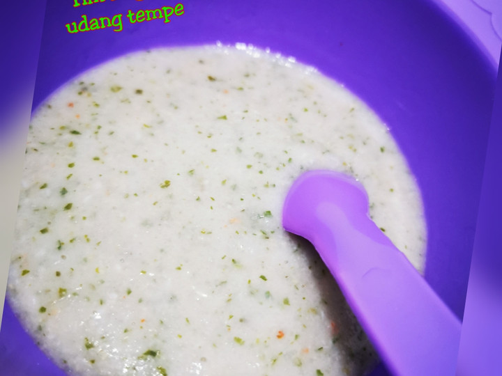 Resep Tim bayam udang tempe (mpasi 6mo) &amp;lt;64&amp;gt; Istimewa