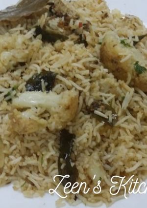 A picture of Gobi Pulao.