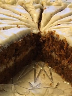 A picture of Carrot Cake.