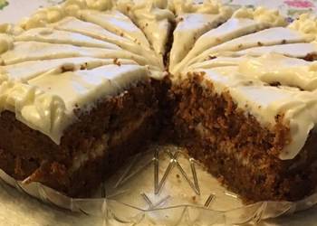 How To Making Recipe Carrot Cake Practical Delicious