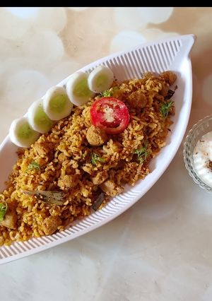 A picture of Soya Pulav.