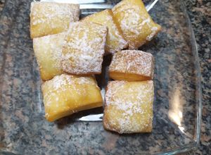 Una foto de Beignets de la princesa y el sapo
