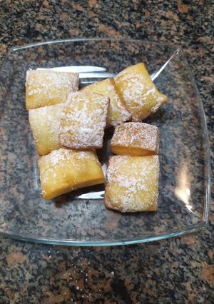 Una foto de Beignets de la princesa y el sapo
