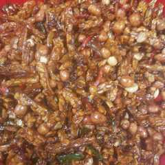 รูปของ Kering tempe, teri kacang