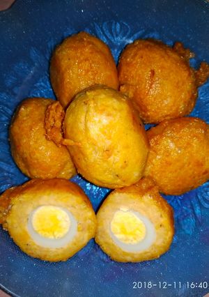 Foto resep Perkedel tempe isi telor