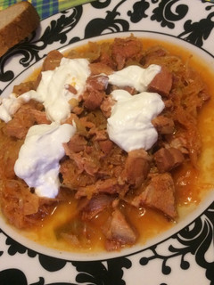 Savanyú káposztás sertéscomb füstölt csülökkel, ahogy mi szeretjük recept fotója