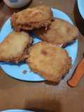 Libritos de lomo con jamón dulce y queso
