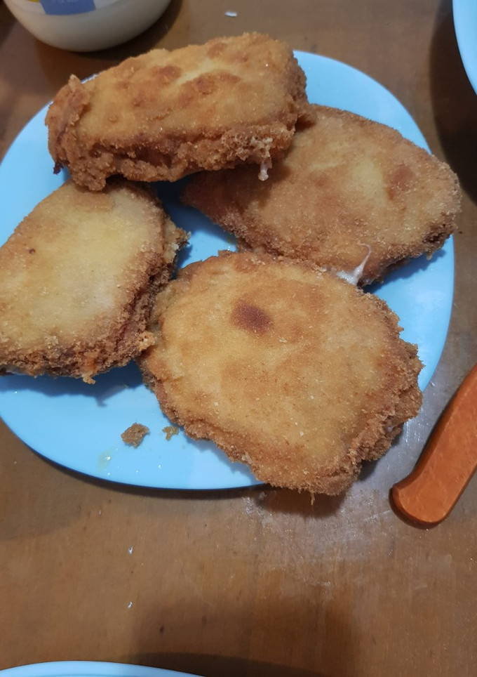 Una foto de Libritos de lomo con jamón dulce y queso