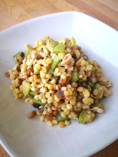 Foto di Fregola tonno e zucchine