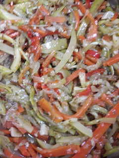 Una foto de Salteado de zucchini