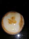 Homemade macchiato