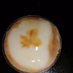 A picture of Homemade macchiato.