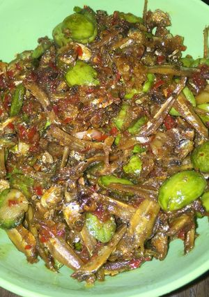 Foto resep Teri sambal pete