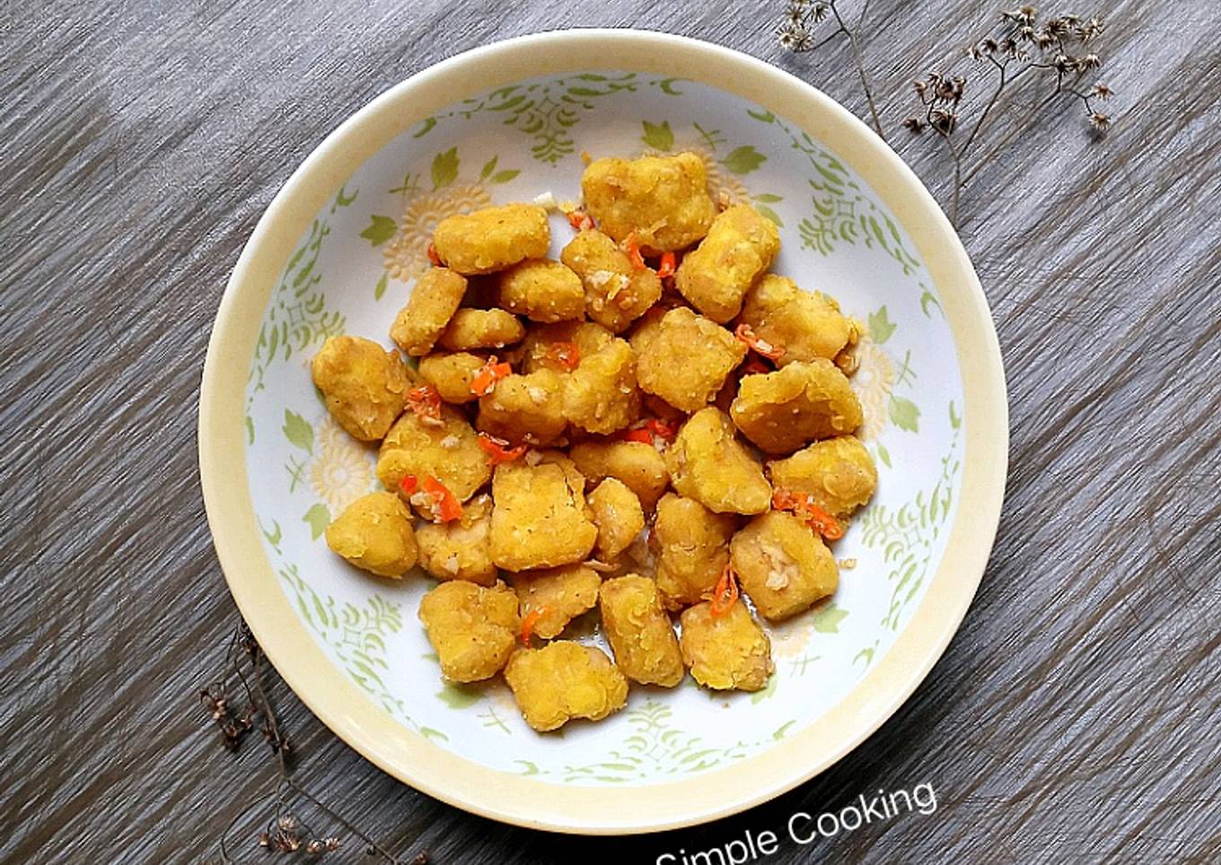 Tempe Crispy Cabe Garam Simple