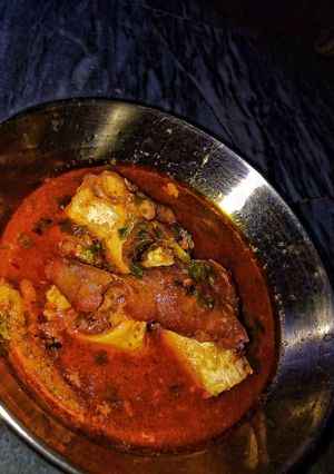 A picture of Beef Paye...💕.