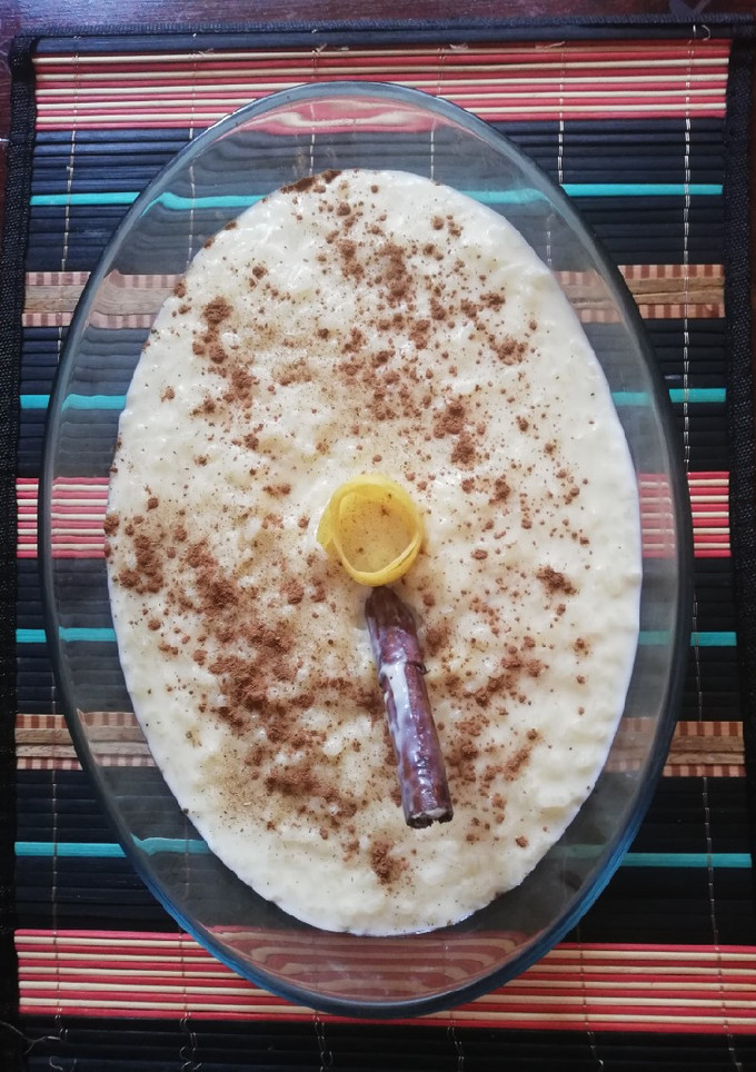 Una foto de El arroz con leche cremoso de la abuela