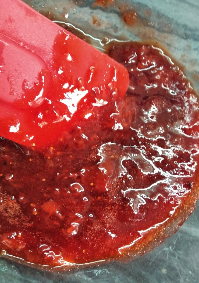 Una foto de Relleno para torta de frutilla