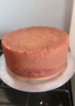 A picture of Vanilla chocolate marble cake.