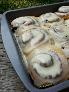 Foto resep Cinnamon Rolls with cream cheese glazing