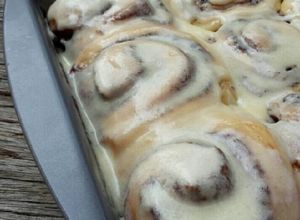 Foto resep Cinnamon Rolls with cream cheese glazing