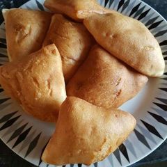 A picture of Home cooked Mandazi/Mahamri.