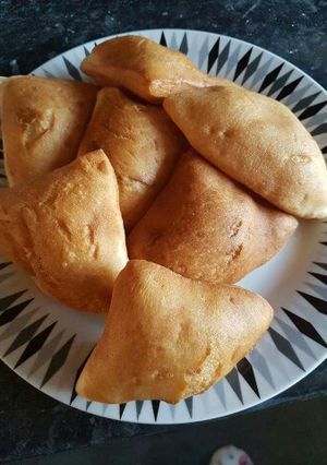 A picture of Home cooked Mandazi/Mahamri.