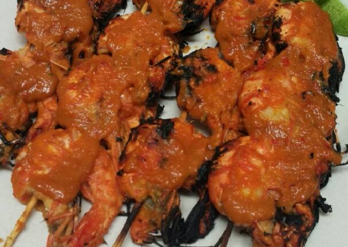 Udang Bakar Pedas