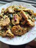 Lauki bran flour muthiya