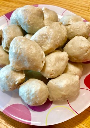手工虱目魚丸 的食譜成品照片