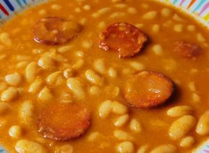 Foto principal de Alubias de bote con chorizo