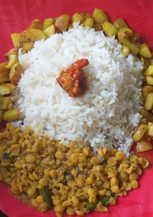 A picture of Veg platter.