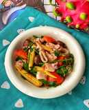 Mực Xào Nấm Rau Củ