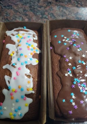 Una foto de Budín con chips de chocolate