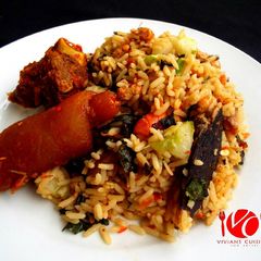 A picture of Local Jellof Rice.