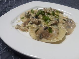 Mushroom Ravioli
