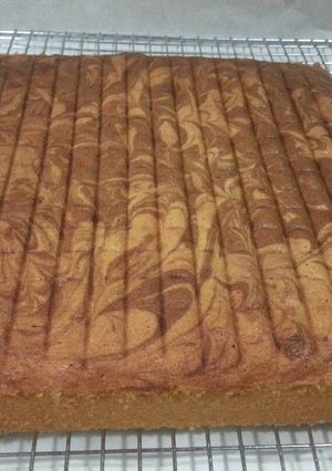Foto resep Marmer cake