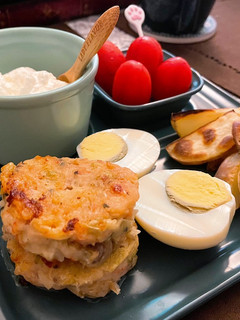 ❤️羅勒蔬菜蝦餅❤️ 的食譜成品照片