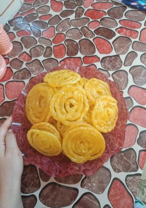 عکسی از دستور زولبیای خوشمزه من 😋